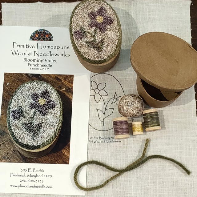 Punch Needle Kits | Primitive Homespuns Wool and Needleworks LLC