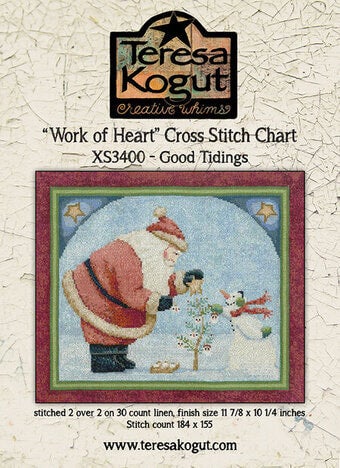 Flurry Cross Stitch book By Teresa Kogut